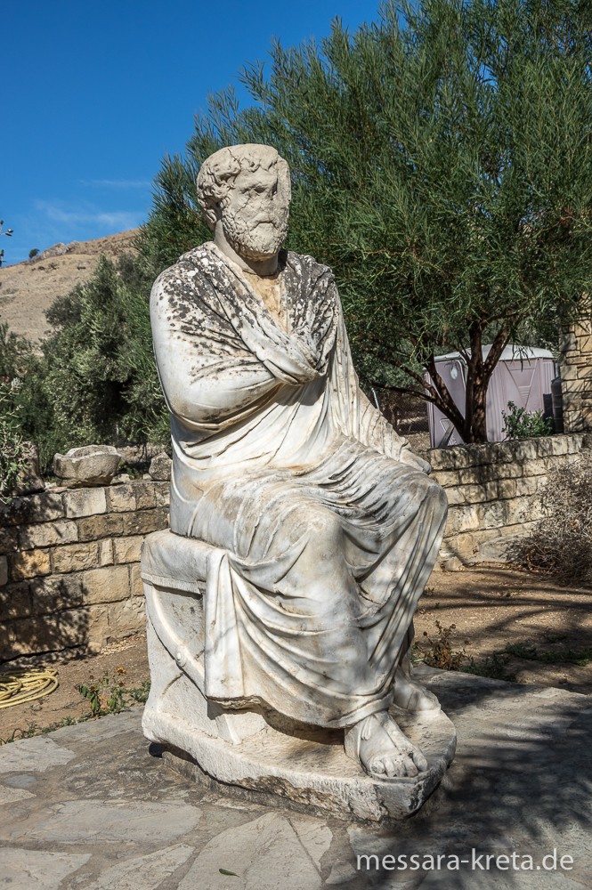 Statue in Gortys, Kreta