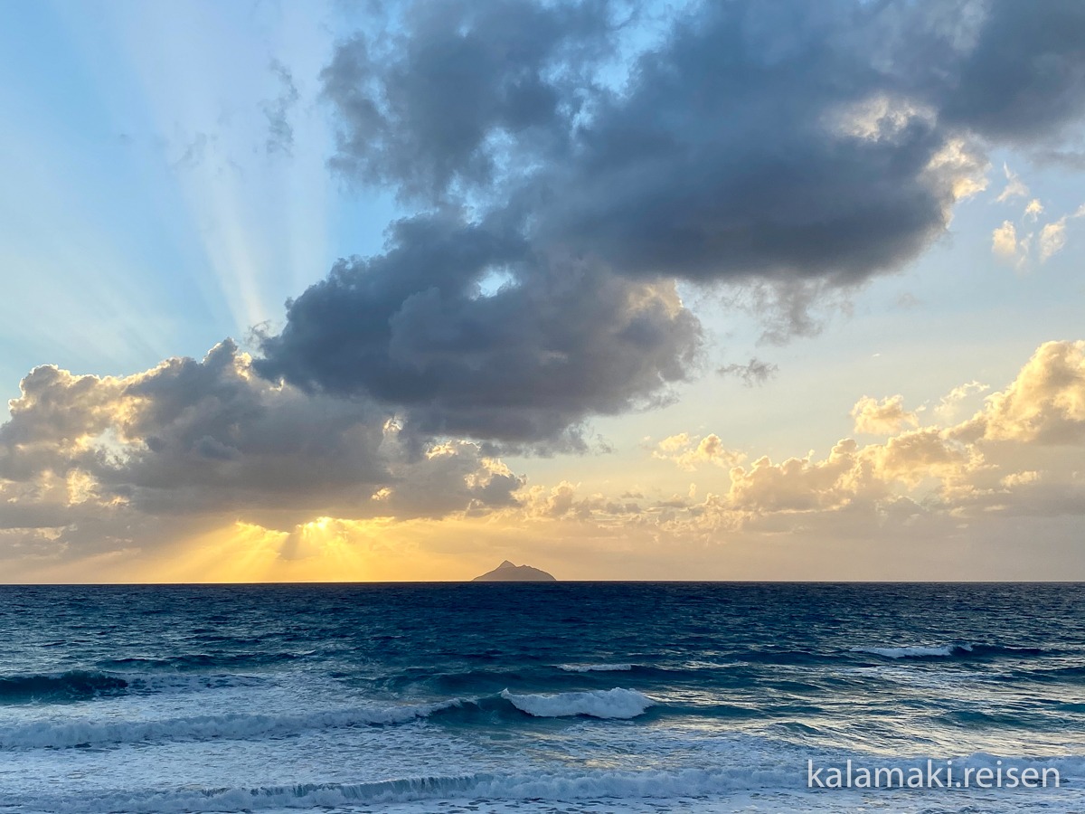 Sonnenuntergang in Kalamaki, immer wieder hübsch...