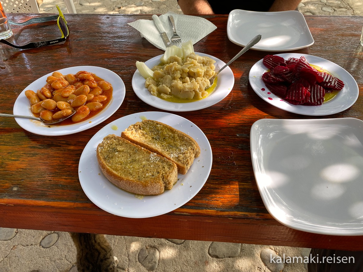 Ein einfaches Mittagessen irgendwo im Nirgendwo