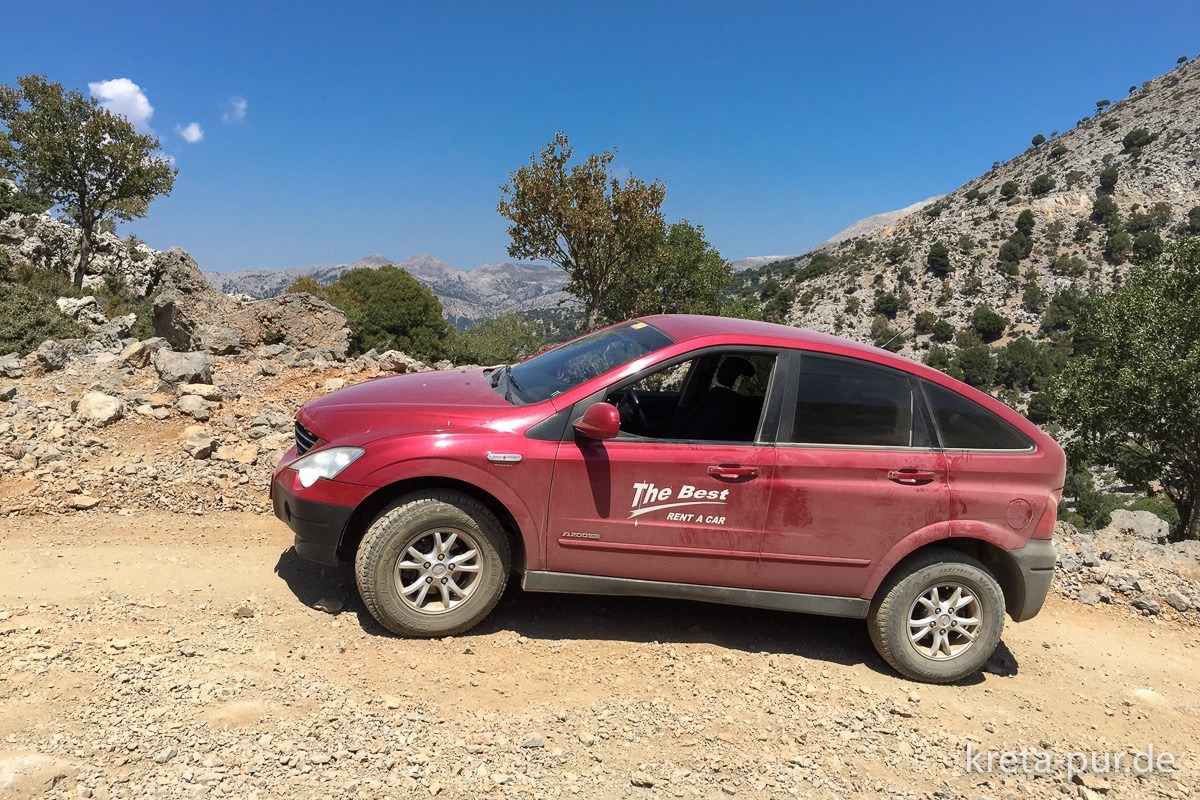 Unser Mietwagen 2015 auf Kreta von The Best Car Rentals