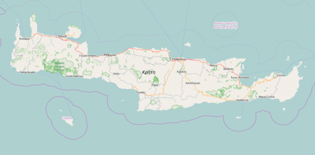 OSM-Karten Kreta für Garmin frisch erstellt » Kreta pur