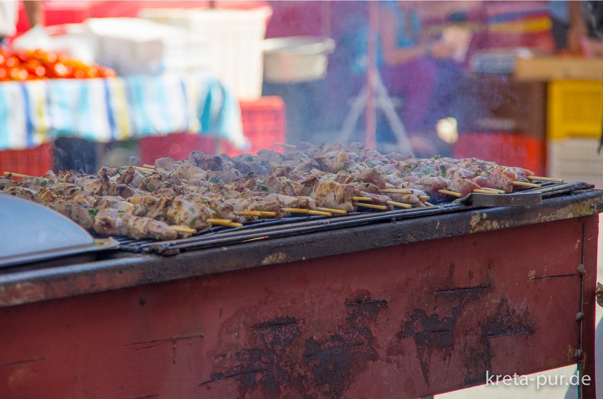 Souvlaki-Stand, Mires, Kreta