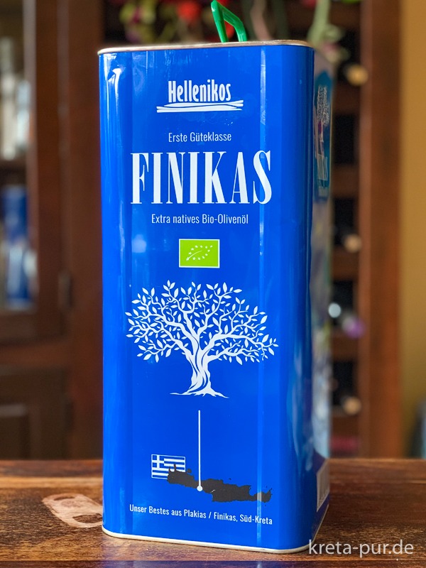 Finikas Bio Olivenöl von Hellenikos