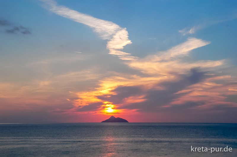 Sonnenuntergänge in Kalamaki, auch vor etlichen Jahren schon schön ;-)